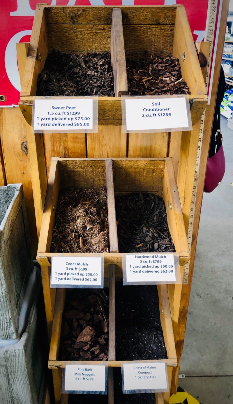 Make or buy compost and other soil amendments.