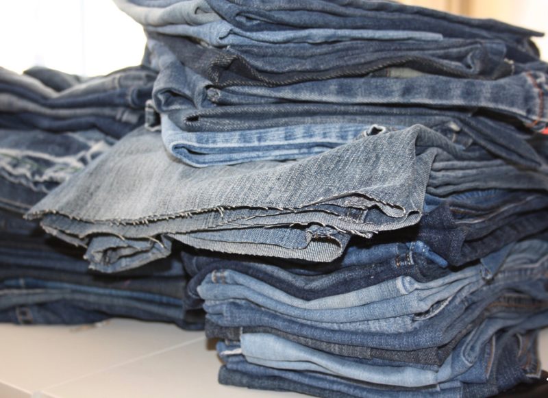 Make old jeans part of your clothes recycling pile