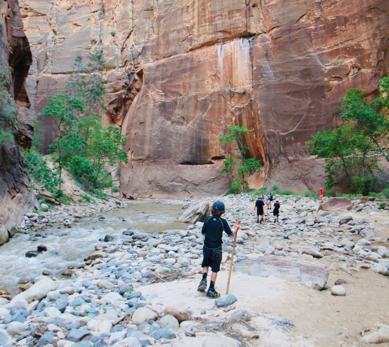 A hike is perfect for a green summer lifestyle