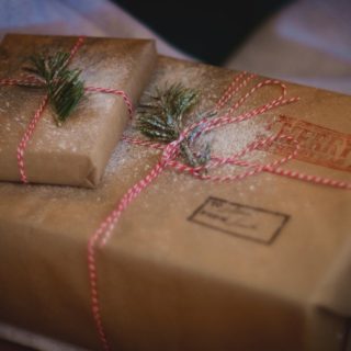 Eco-friendly gift giving isn't just about the gift. Eco-friendly wrapping is just as important!