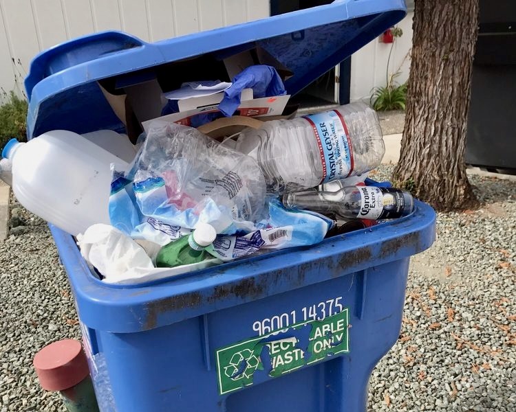 Recycling is one of the more ambiguous greenwashing examples.