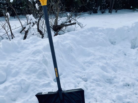 The most eco-friendly form of snow removal? An old-fashioned shovel!