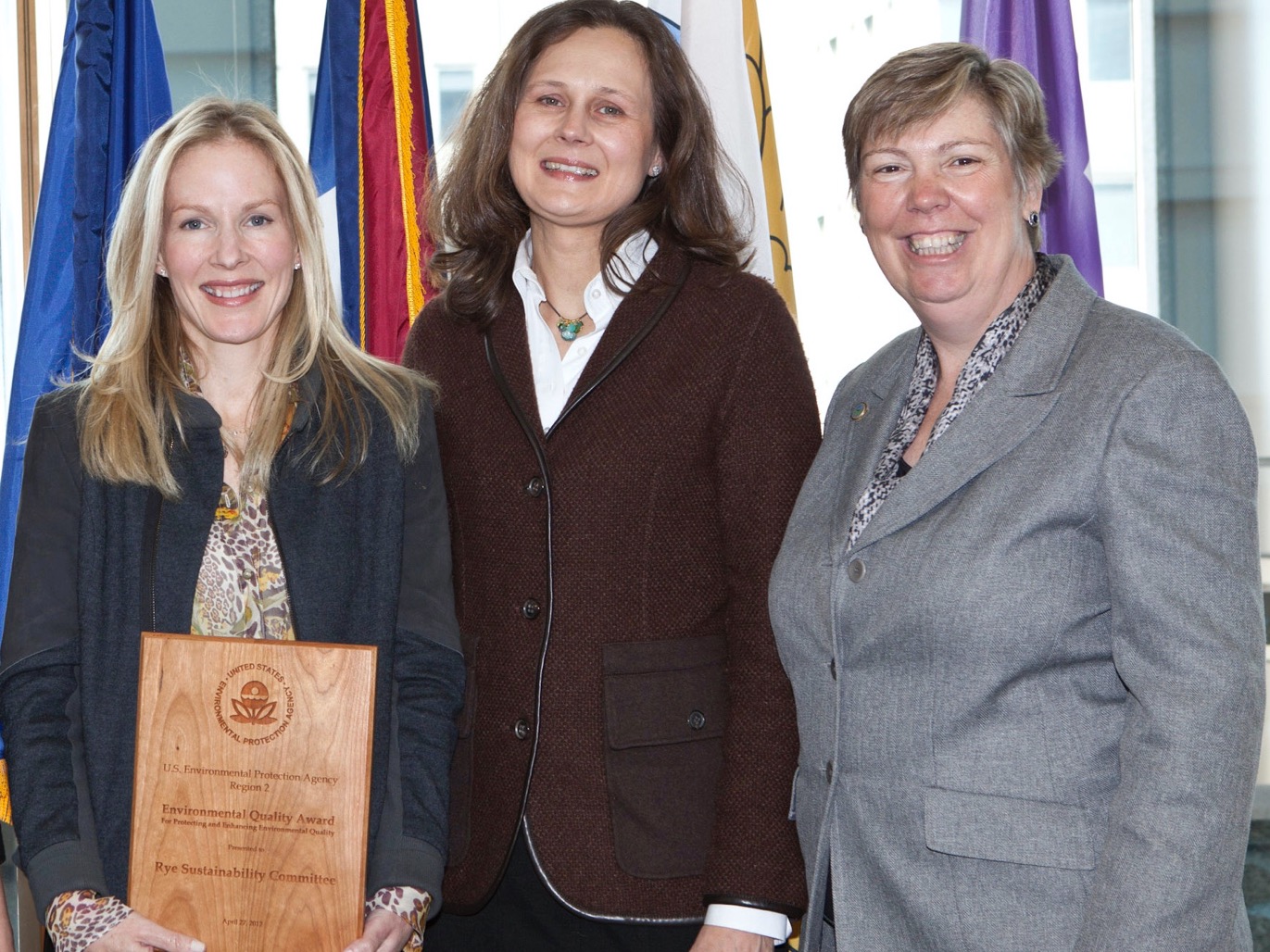 Our group's lobbying for change efforts culminated in a plastic bag law and EPA Award.