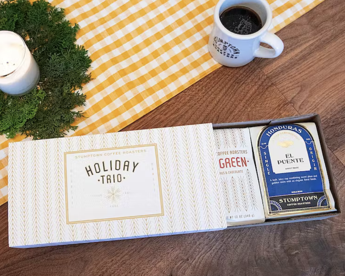 Best Eco Friendly Gifts: Stumptown Holiday Trio